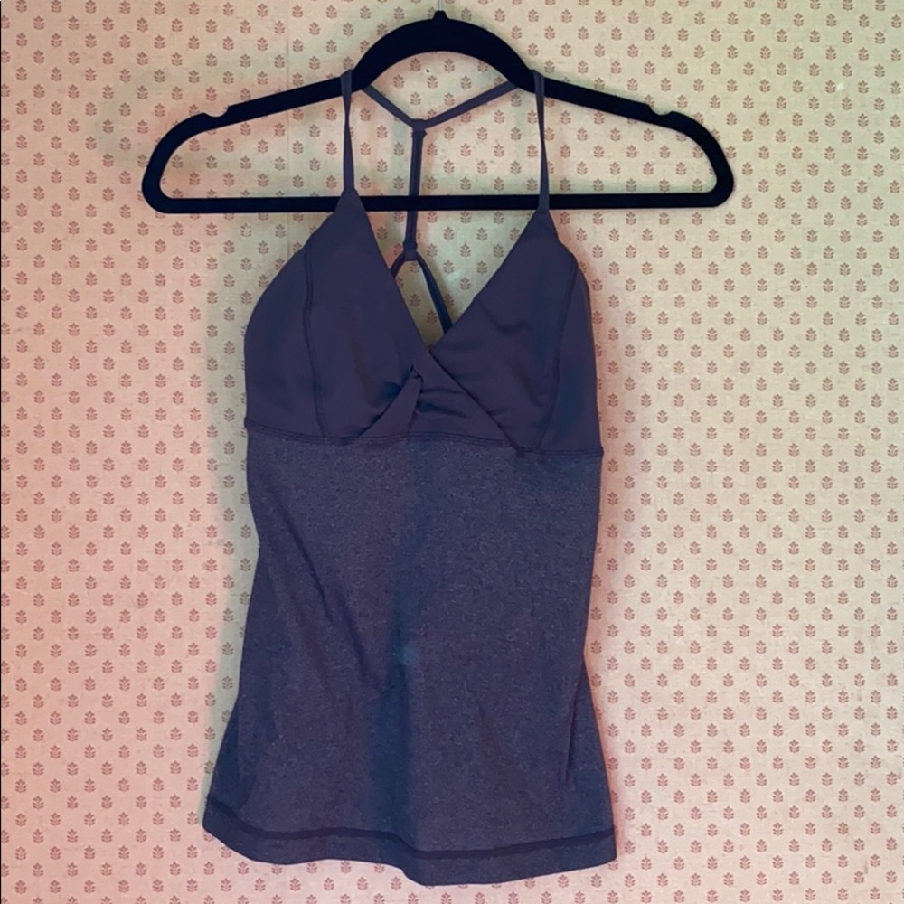 Gray lululemon tank